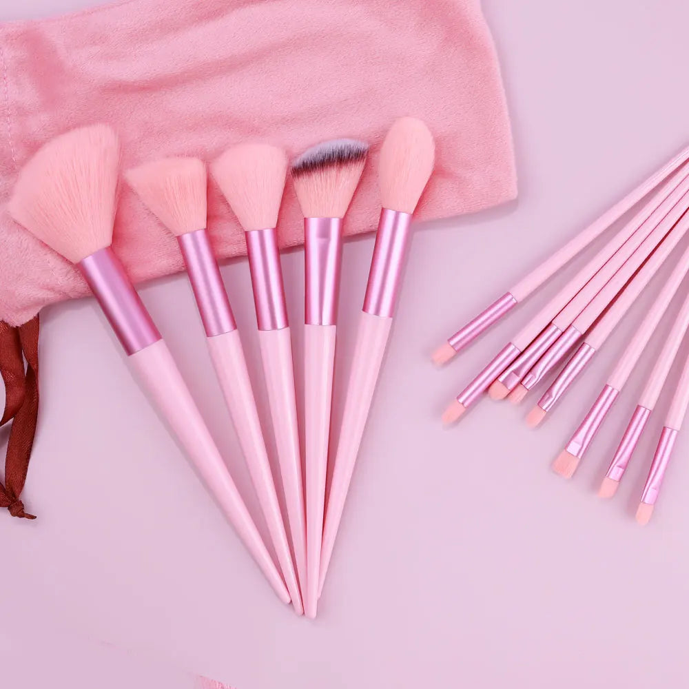 13 pièces ensemble de pinceaux de maquillage